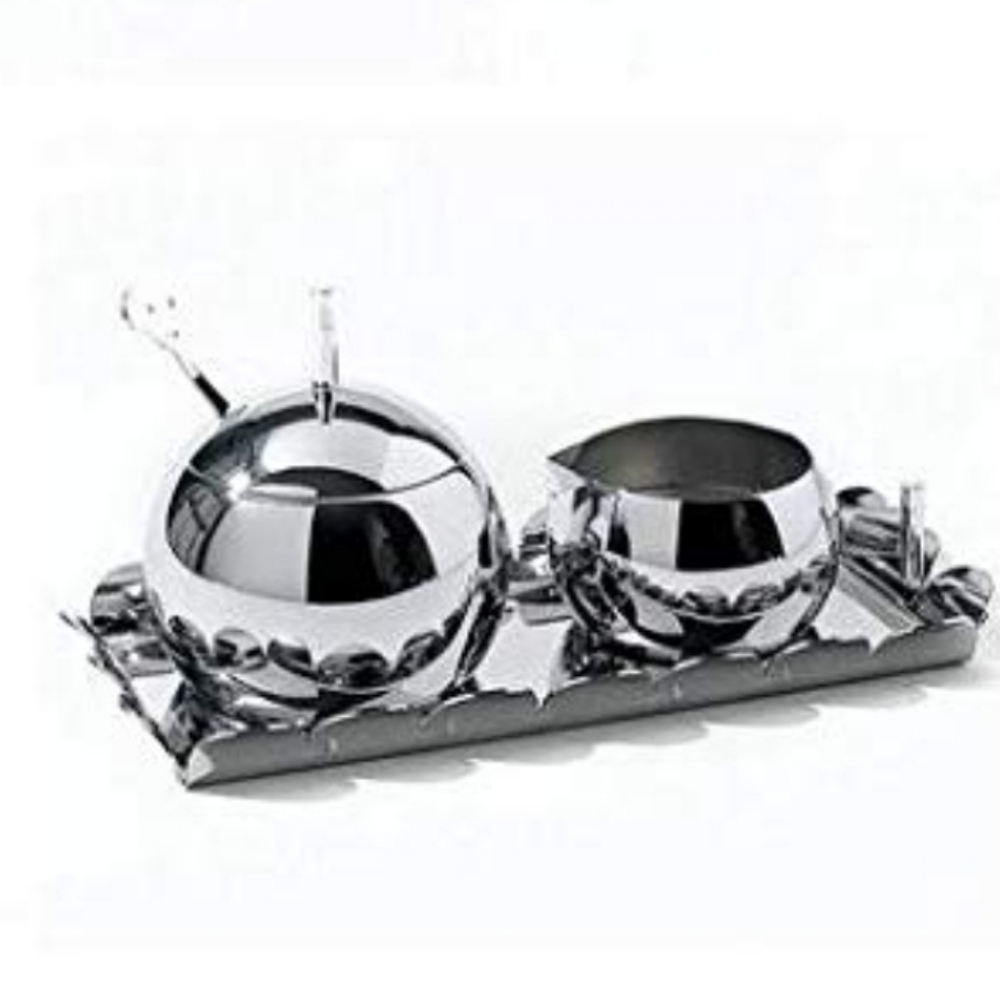 Alessi Creamer And Sugar Bowl Set